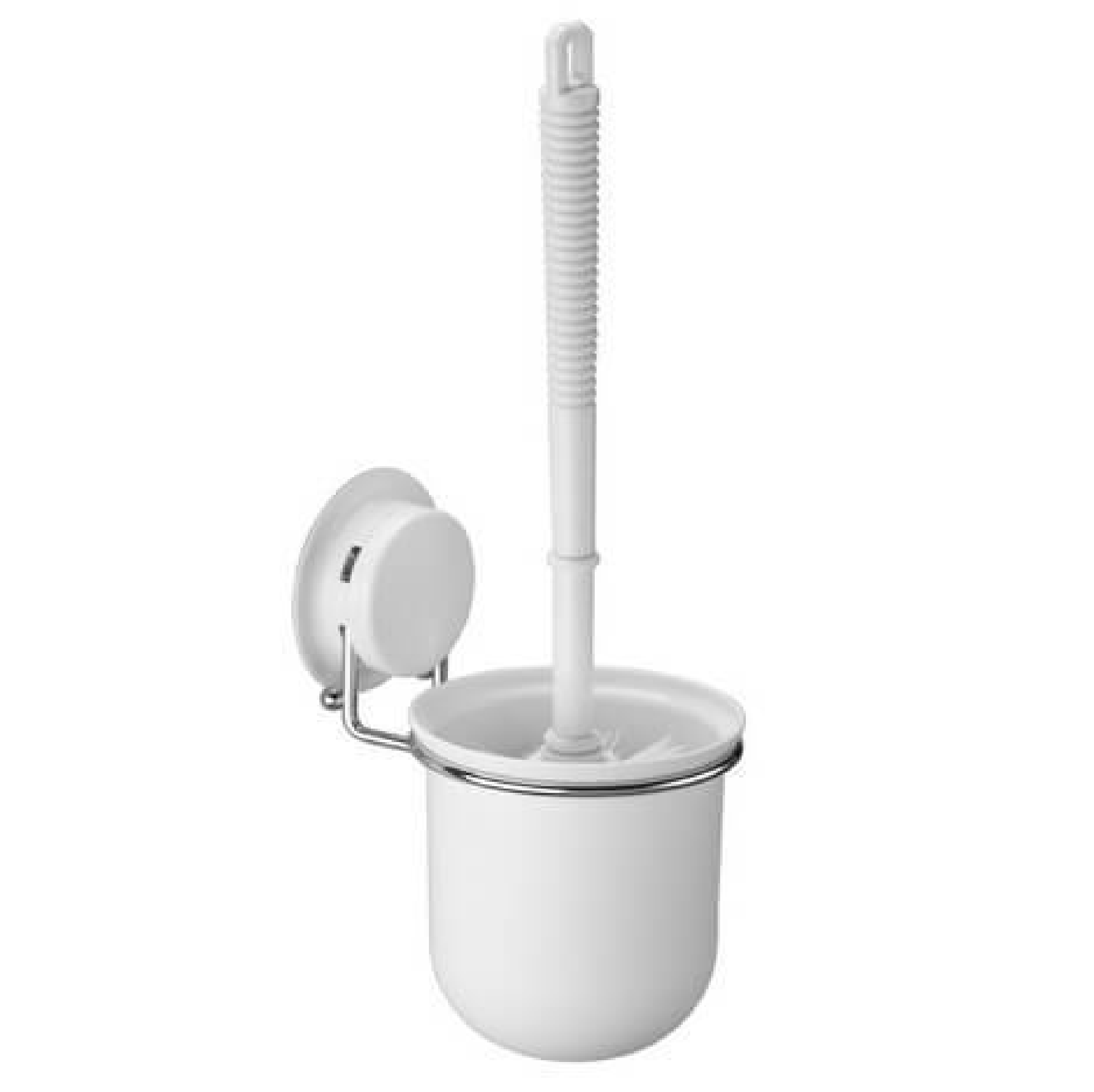 GARBATH Suction Mounting TOILET BRUSH With HOLDER Holds 5KG